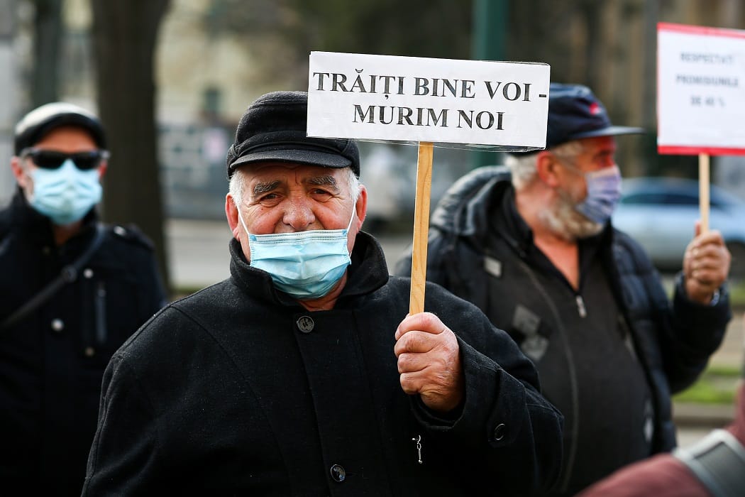 protest pensionari
