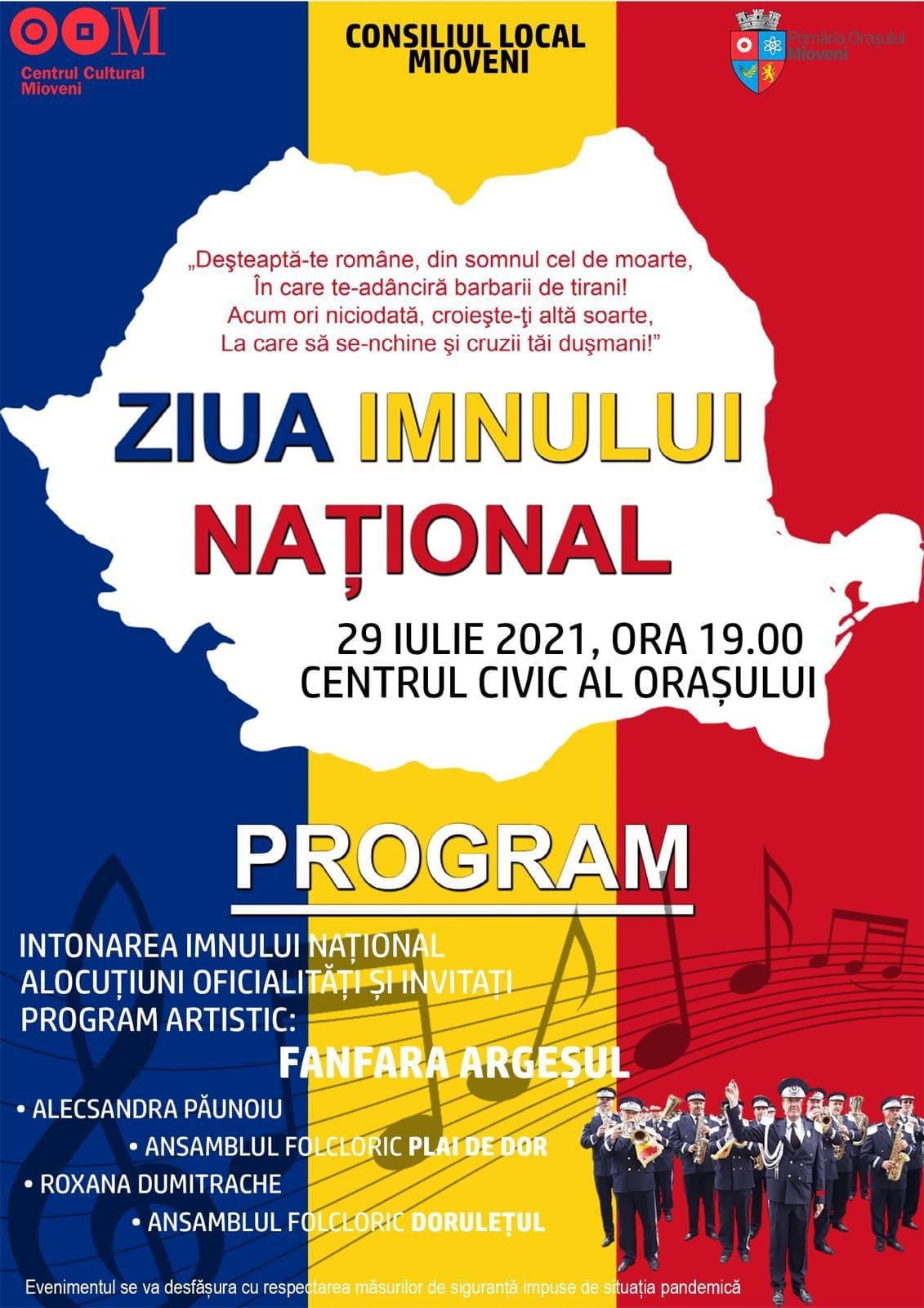 ziua imnului mioveni