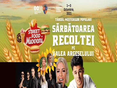 Sărbătorim Toamna la Mioveni cu StreetFood, concursuri culinare...