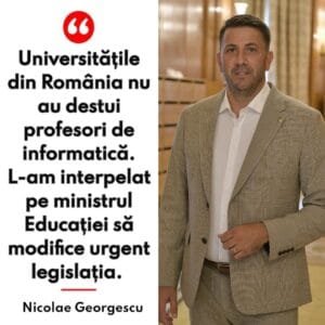 N Georgescu universitati
