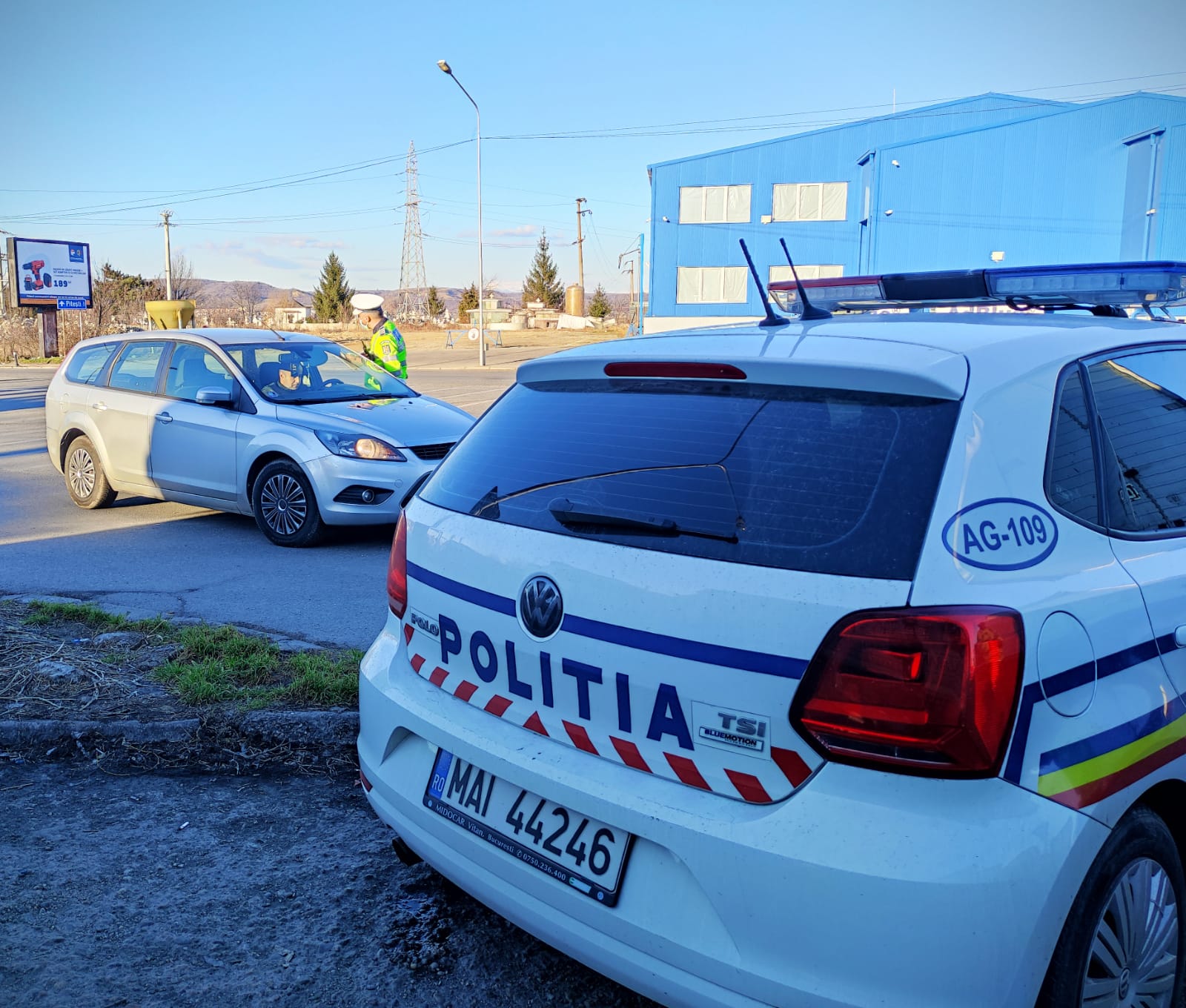 Politie control filtru