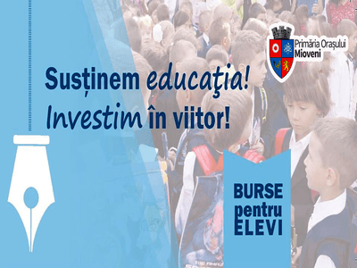 Mioveni. Cresc bursele școlare. Câţi bani vor primi elevii...