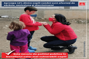 'Aproape 42% dintre copiii români sunt afectaţi de sărăcie'