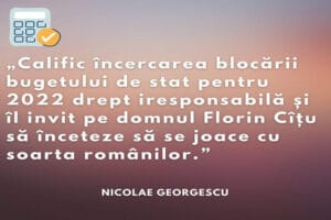 Cine nu este de acord să adoptăm legea bugetului în acest an?