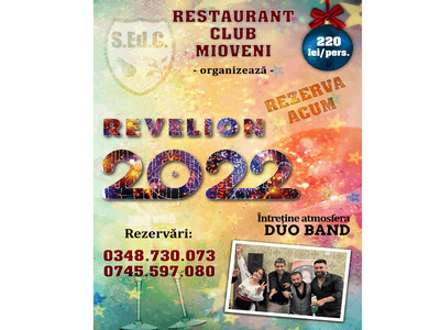 Revelion la Restaurant Club Mioveni