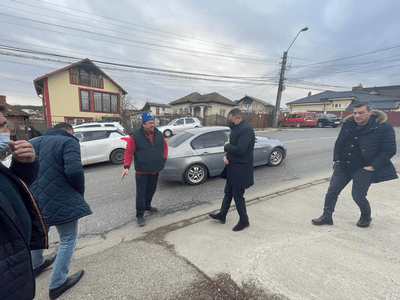 Gentea, deplasare în strada Schitului pentru rezolvarea...