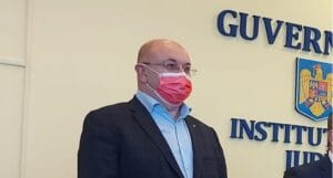 ion Minzina la depunere juramant