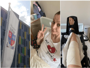 Handbalista Ștefania Lazăr, operată cu succes la Spitalul Mioveni